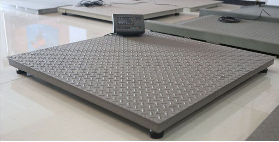 مقیاس های توزین طبقه دیجیتال فولاد خفیف 5000 پوندی 1.2x1.2m