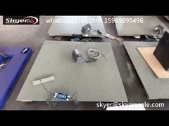 فولاد با کیفیت خوب 1.2mx1.2m پلتفرم 3 تن وزن سنگین با صفحه ضد موش