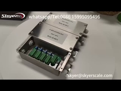 مقیاس وزن کف 4 باکس اتصال سنگ آهن بی فاکس با وزن سلول بار