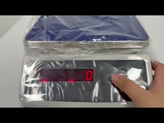 ترازوی دیجیتال 30 کیلوگرمی با صفحه نمایش LCD و سینی استیل ضد زنگ