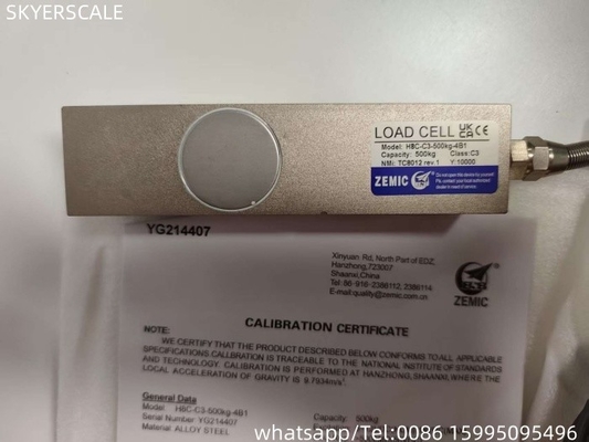 کیفیت  500kg OIML Load Cells Amplifier Zemic H8C Weighing Sensor For Floor Weighintg Scale کارخانه