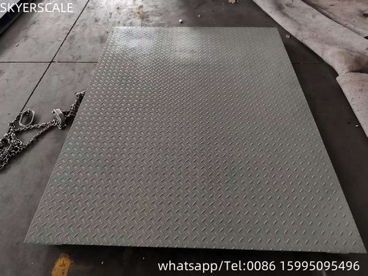 کیفیت  Electronic Platform Floor Weighing Scale Digital Platform Scale 5t 10t Carbon Steel AC/DC 110v/220v کارخانه