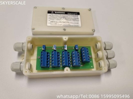 کیفیت  Industrial Process Control Use Plastic 4 Line Junction Box For Floor Scale کارخانه