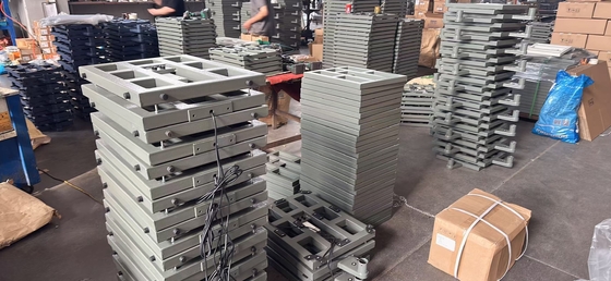 کیفیت  40*50 100kg 150kg 300kg 500kg Carbon Steel Industrial Weighing Portable Floor Bench Platform Scales کارخانه