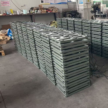 کیفیت  60*80 Digital Electronic 300kg Carbon Steel Bench Postal Platform Scale  100kg 150kg 300kg 500kg کارخانه