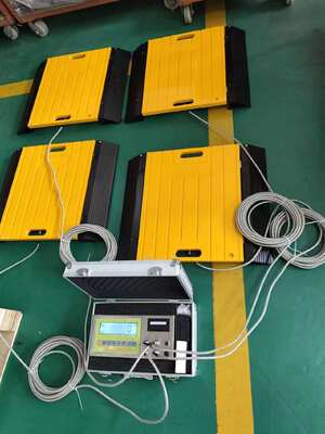 کیفیت  Portable Static Axle Load Weighing Device with Aluminum Alloy Body کارخانه