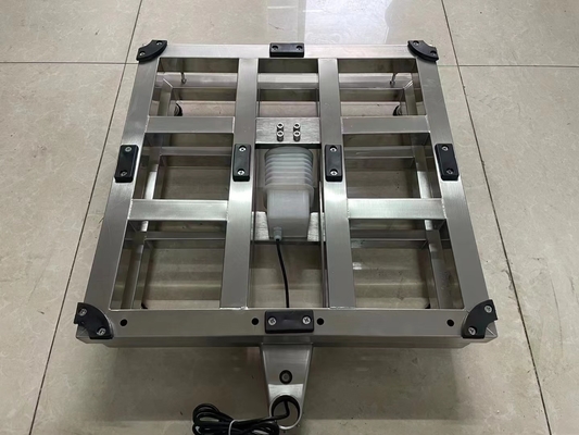 ترازوی توزین نیمکتی 50x50cm، سکوی ضد آب 350 کیلوگرمی دیجیتال الکترونیکی دقیق