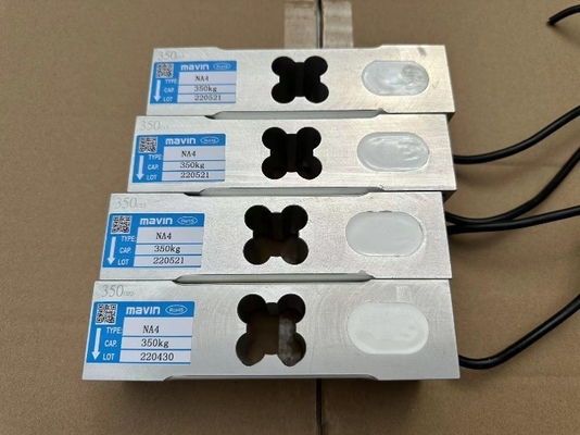 سنسور وزن آلومینیومی ریخته گری تک نقطه ای 350 کیلوگرمی لودسل Mavin NA4 برای ترازوهای الکترونیکی