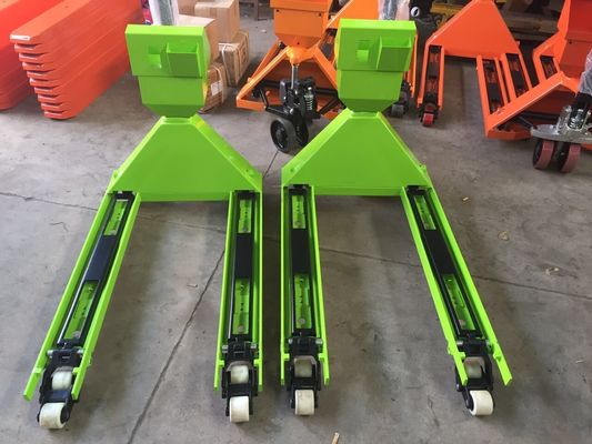 1.5T، 2T، 3T پالت الکترونیکی فولاد کربنی با وزن ترازوی کامیون رنگ قرمز