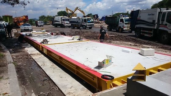 قاب نوع 100 تن 3 × 16 میلیون کامیون Weighbridge