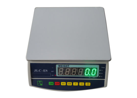 مقیاس محاسبه قیمت صفحه نمایش دیجیتال LED سبز 15 کیلوگرم 30 کیلوگرم