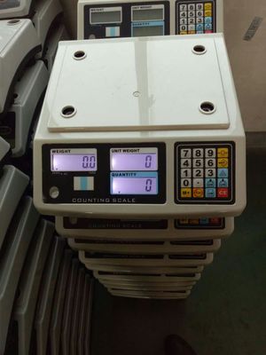 مقیاس وزن الکترونیکی دقت بالا ضد آب SS Pan LED 15kg