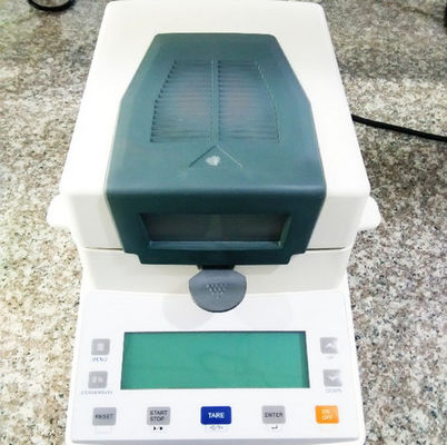 صفحه نمایش LCD 110g 1mg ترازو آنالایزر رطوبت