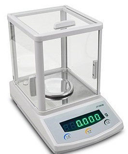 مقیاس تعادل الکترونیکی 300 گرم 1mg با پلاستر استیل