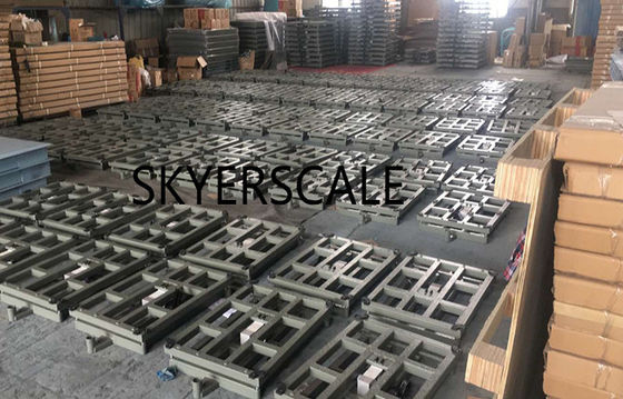 مقیاس نیمکت توزین سکوی برقی 600x450mm 300kg با نشانگر نمایشگر LED