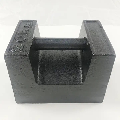 وزنهای آزمایشی 20 کیلوگرم قابل انباشت M1 وزنهای کالیبراسیون آهن ریخته 20 کیلوگرم برای جرثقیل