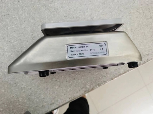 مقیاس وزن ضد آب دیجیتال الکترونیک از فولاد ضد زنگ تراز دیجیتال میز بنچ تراز Super-ss 15kg