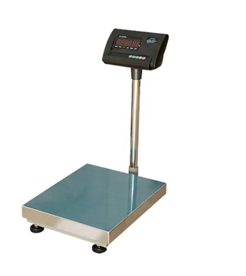 فولاد نرم 450x550mm 300kg مقیاس بنچ پلتفرم با صفحه نمایش LED WIFI Blue Tooth