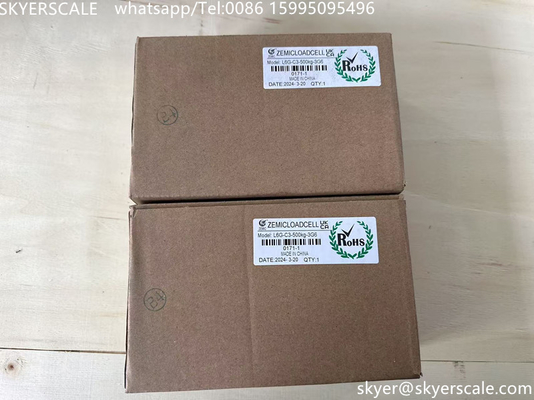 حسگرهای واحد واحد زیمک L6G ظرفیت 500 کیلوگرم برای مقیاس های پلتفرم