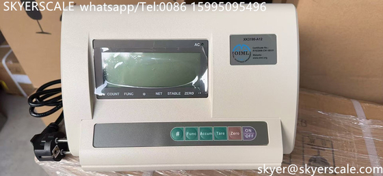 نشانگر پلاستیکی YAOHUA A12 برای وزن ترازو OIML تایید شد