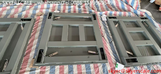 مقیاس صنعتی با دقت بالا مقیاس الکترونیک پلت فرم مقیاس طبقه مقیاس 1x1.2m 3t OEM ODM