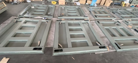 واحد میز 1.2x1.2m-3t تراز دیجیتال بدون گودال تراز الکترونیکی پلت فرم تراز کف