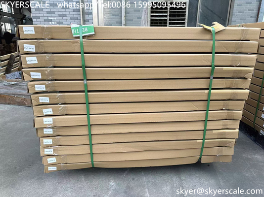 واحد میز 1.2x1.2m-3t تراز دیجیتال بدون گودال تراز الکترونیکی پلت فرم تراز کف