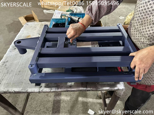 مقیاس دیجیتال 60x80cm 600kg مقیاس الکترونیکی فولاد کربن مقیاس وزن شخصی مقیاس کف بنچ مقیاس پلتفرم پست