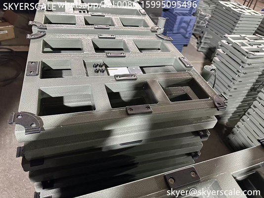 مقیاس دیجیتال 60x80cm 600kg مقیاس الکترونیکی فولاد کربن مقیاس وزن شخصی مقیاس کف بنچ مقیاس پلتفرم پست