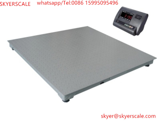 1.2x1.2m پلت فرم سیم ماشین 2 تن ترازو صنعتی دیجیتال با نوع صفحه نمایش A12