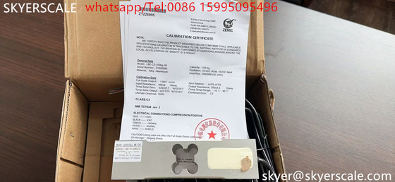 ZEMIC Load Cell L6E 100KG C3 دقت موجود برای مقیاس های قیمت گذاری و مقیاس های بنکی