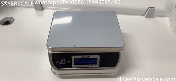 IP68 سری D6 ضد آب 30 کیلو وزن سنج دیجیتال غذاهای دریایی ماهیگیری الکترونیک مواد غذایی ضد آب ترازو