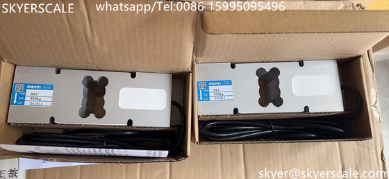 Mavin NA3 سنسور وزن سلول بار واحد آلومینیوم آلیاژ برای مقیاس پلت فرم الکترونیکی 800KG
