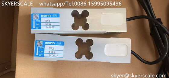 سنجش Mavin برند NA2 سلول های بار 60 کیلوگرم برای 30x40 سانتی متر سنسور ترازو پلتفرم