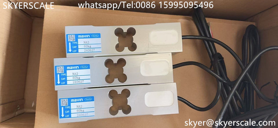 سنجش Mavin برند NA2 سلول های بار 60 کیلوگرم برای 30x40 سانتی متر سنسور ترازو پلتفرم