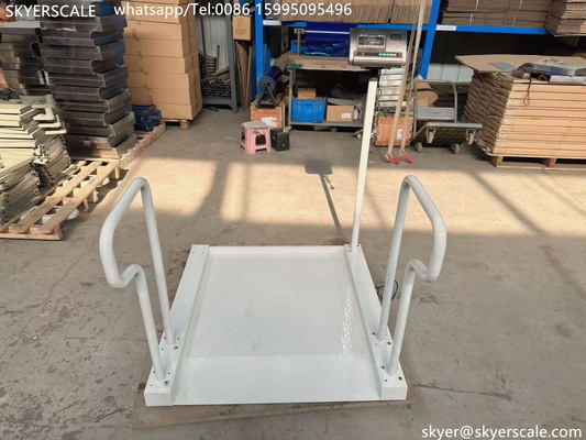 بیمارستان پزشکی اختصاص داده شده 800x800mm 250kg مقیاس صندلی چرخدار