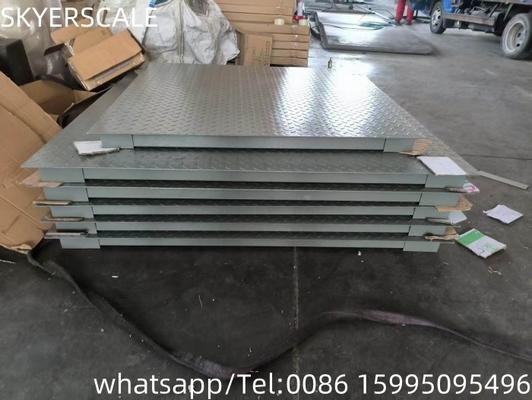 1.5x1.5m پلتفرم مقیاس برقی طبقه مقیاس صنعتی با شاخص A12E