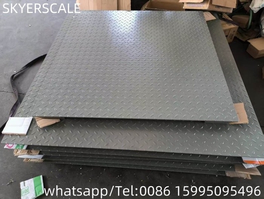 1.5x1.5m پلتفرم مقیاس برقی طبقه مقیاس صنعتی با شاخص A12E