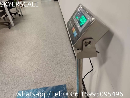 40x50cm 150kg ترازو پلت فرم وزن با رنگ سبز LED