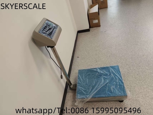 مقیاس 40x50cm 300kg بنچ الکترونیک XK390-T7+E صفحه نمایش LED پلت فرم سنجش دیجیتال