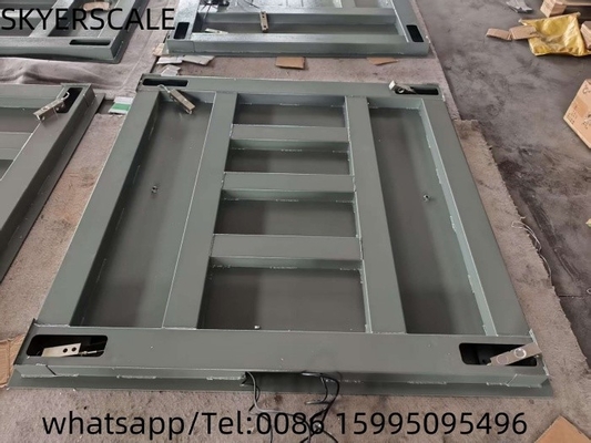 ترازو سنگین 1.2x1.5m ترازو پلت فرم سنگ آهن کربن 3000kg
