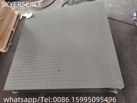 ترازو سنگین 1.2x1.5m ترازو پلت فرم سنگ آهن کربن 3000kg
