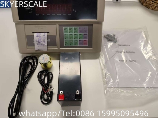 شاخص A9P با پرینتر استاک شاخص وزن استاک زنده