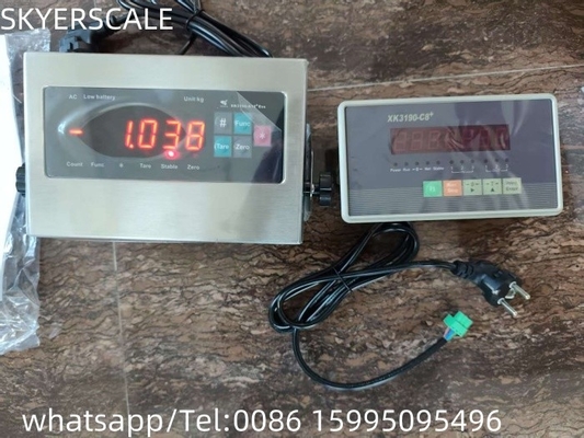 Yaohua وزن شاخص XK3190-A12ESS فولاد ضد زنگ وزن نمایش شاخص LED