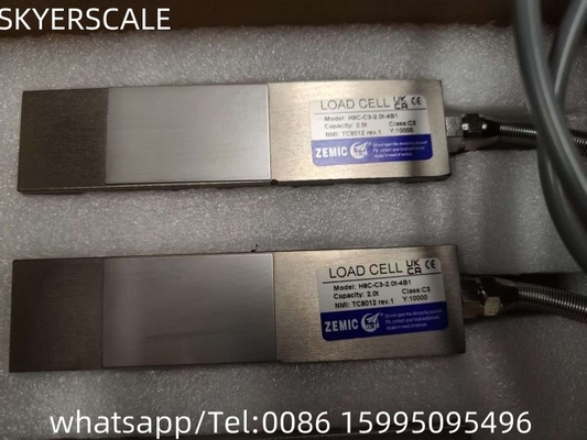 2 تن OIML بار سلول تقویت کننده Zemic H8C سنجه وزن برای کف وزن مقیاس پلت فرم وزن مقیاس