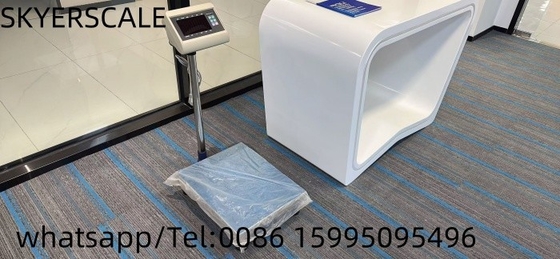 مقیاس 400x500mm 300kg پلتفرم بنچ با شاخص وزن XK3190-T7+E
