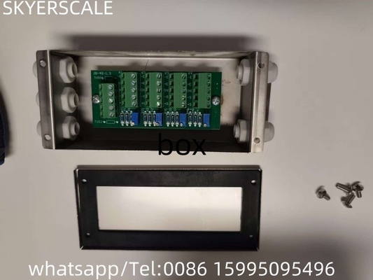 مقیاس وزن کف 4 باکس اتصال سنگ آهن بی فاکس با وزن سلول بار