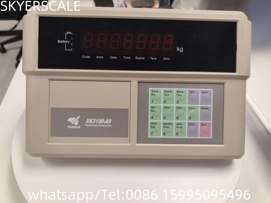 نشانگر وزن الکترونیکی Xk3190 A9 نشانگر وزن پل بدون چاپگر