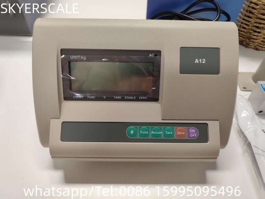 Yaohua XK3190 سری شاخص مقیاس بنچ اقتصادی A12 صفحه نمایش LCD 1g دقت مواد پلاستیکی OEM