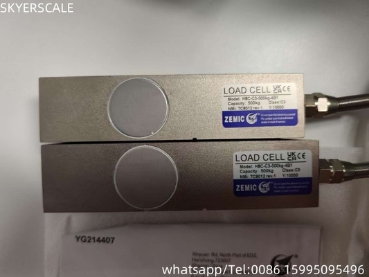 500kg OIML بار سلول تقویت کننده Zemic H8C سنجه وزن برای مقیاس وزن کف